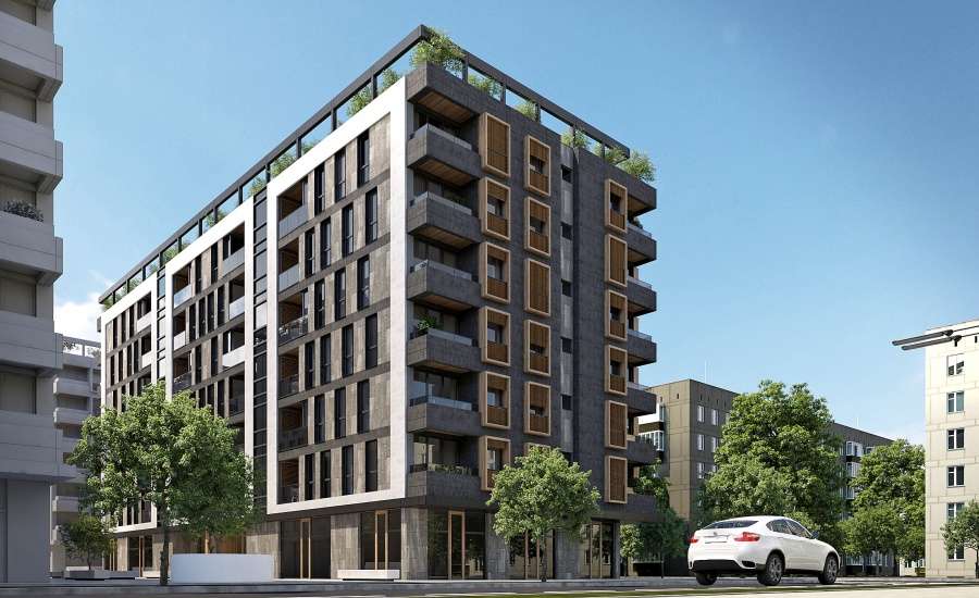 Apartament Modern me Terasë në Çati në Qendër - 1
