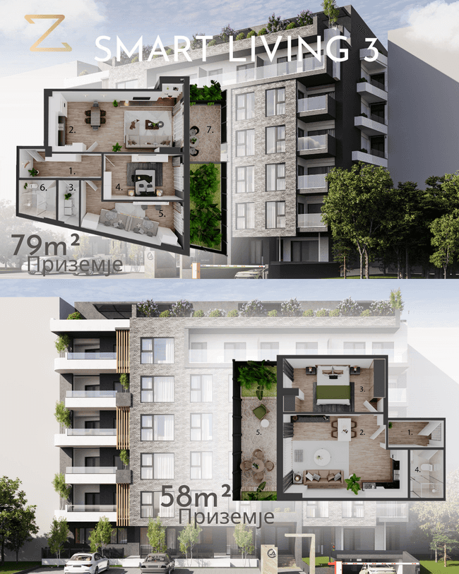 Стан во изградба Smart Living - slika 2