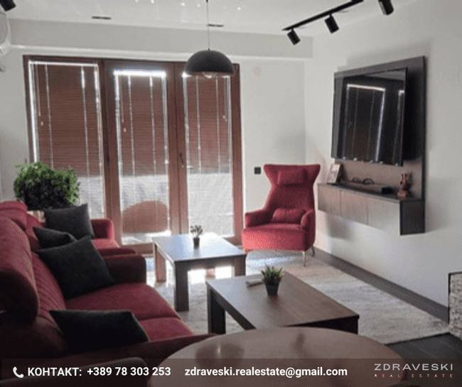 Shitet apartament me pamje nga Liqeni i Ohrit prej 66m2 - 2