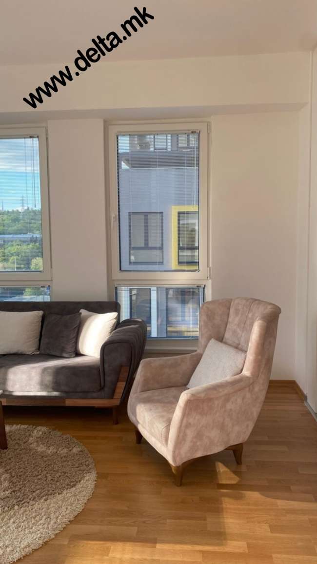 Jepet me qira apartament i ri, luksoze i mobiluar me tre dhoma gjumi në Aerodrom - 2