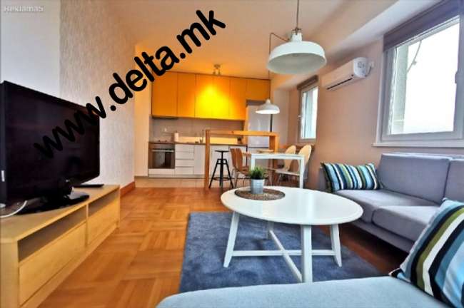 Jepet me qira apartament i ri, i mobiluar bukur me tre dhoma gjumi në Aerodrom - 2