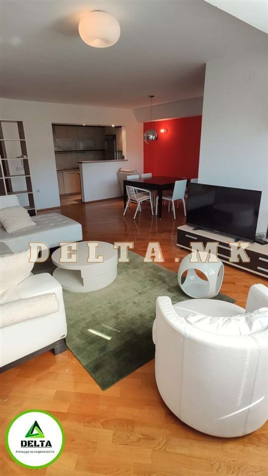 Apartament katër dhomësh i mobiluar në Vodno - slika 2