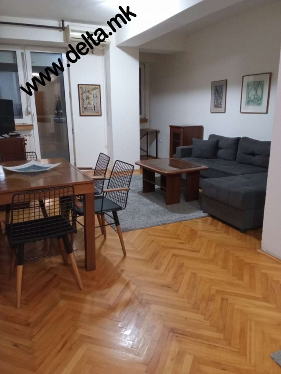 Apartament me dy dhoma gjumi të mobiluar plotësisht në Karposh 4 - 1