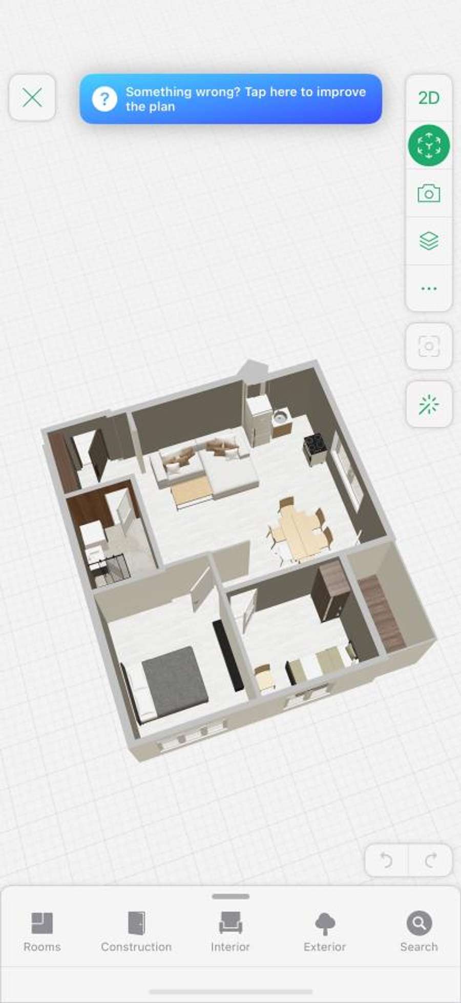 Apartament në Qendër, Ruzveltova - 1