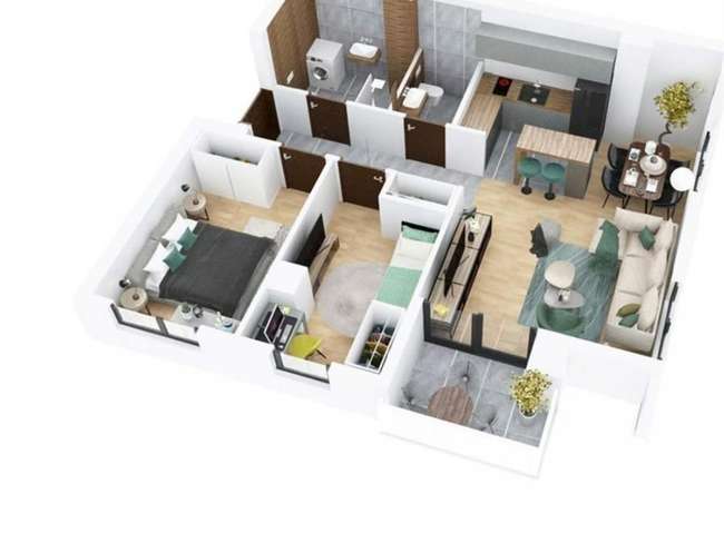 Apartament i Ri në Aerodrom - 2