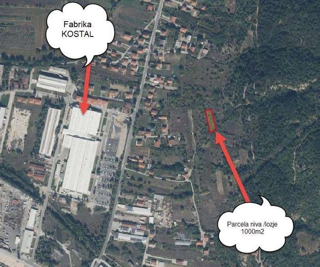 Parcela/fushë/vresht përballë Kostal image