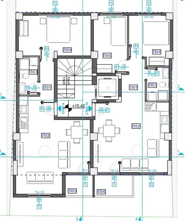 Се продаваат станови во Центар, новоградба (49м2, 53м2, 86м2) - 3