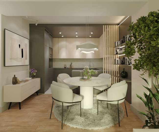 Apartment in a new building in Debar Maalo - 2