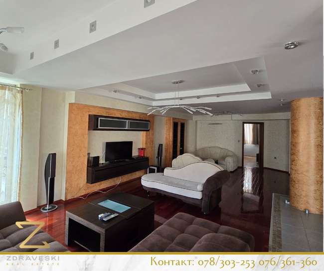 Apartament prej 124m2 në Kej Maqedonia - ZDRAVESKI - 2