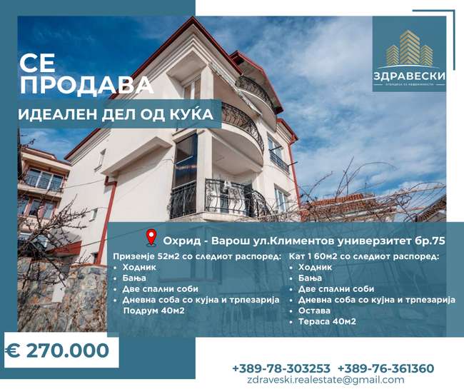 Kukja od 152m2 vo Varos - ZDRAVESKI image