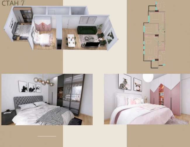 Apartment under construction in Ohrid - 2