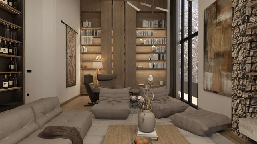 Penthouse në një kompleks privat në Mavrovë - 1