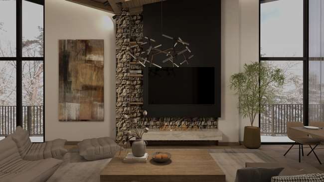 Penthouse në një kompleks privat në Mavrovë - 3