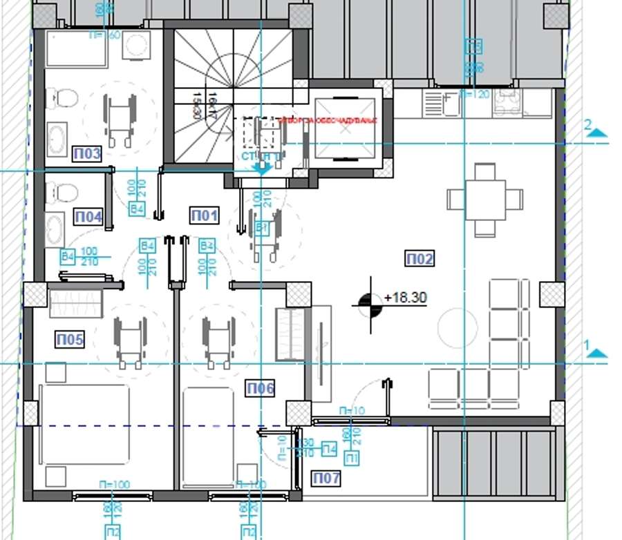 Се продаваат станови во Центар, новоградба (49м2, 53м2, 86м2) - 1